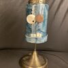Denim Blue Pendant-Style Lampshade - Image 2